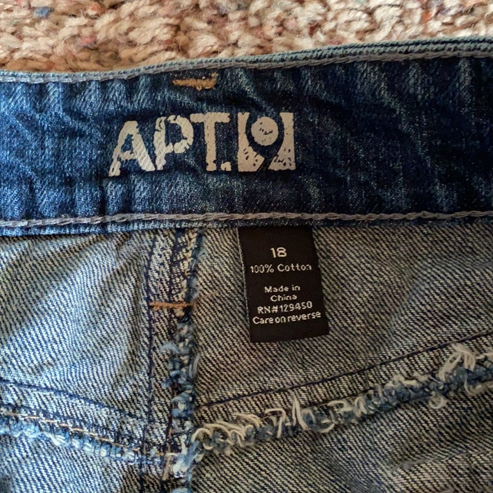 A.n.a Jean skirt - Picture 3 of 3